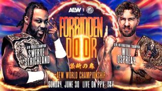 Swerve Stickland defends the AEW World Title against Will Ospreay
