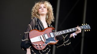 Grace Bowers performs on Day 1 of BottleRock Napa Valley at Napa Valley Expo on May 24, 2024 in Napa, California