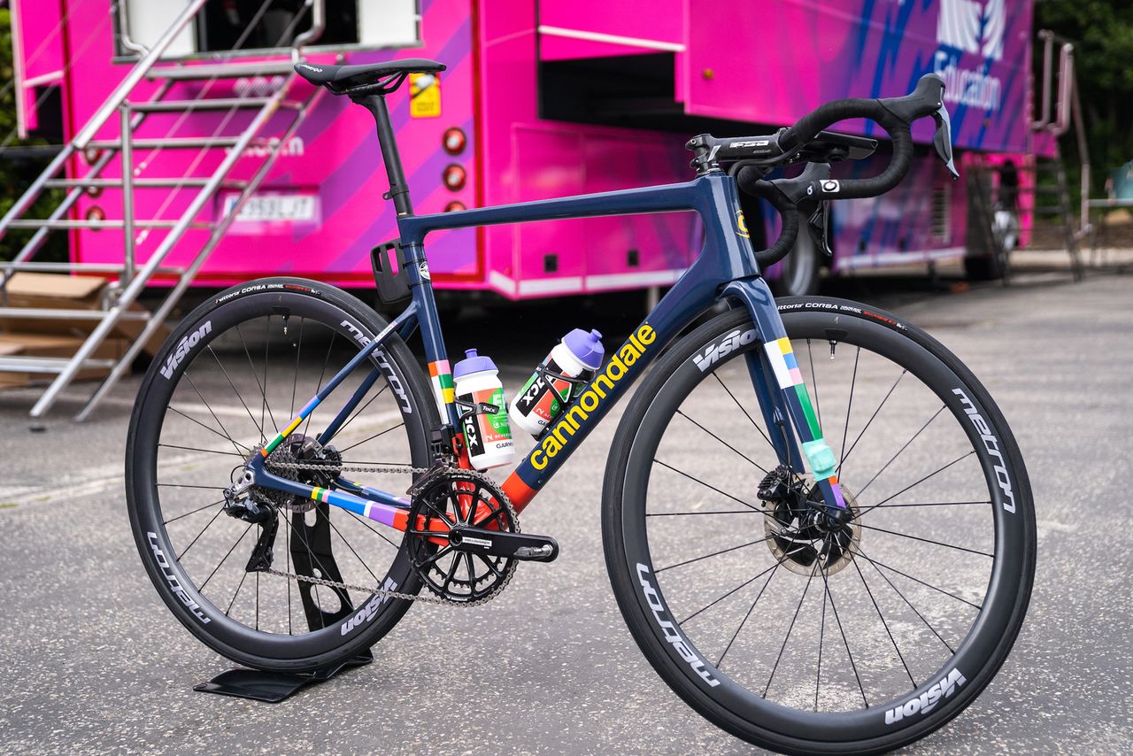 Hugh Carthy's Cannondale SuperSix Evo