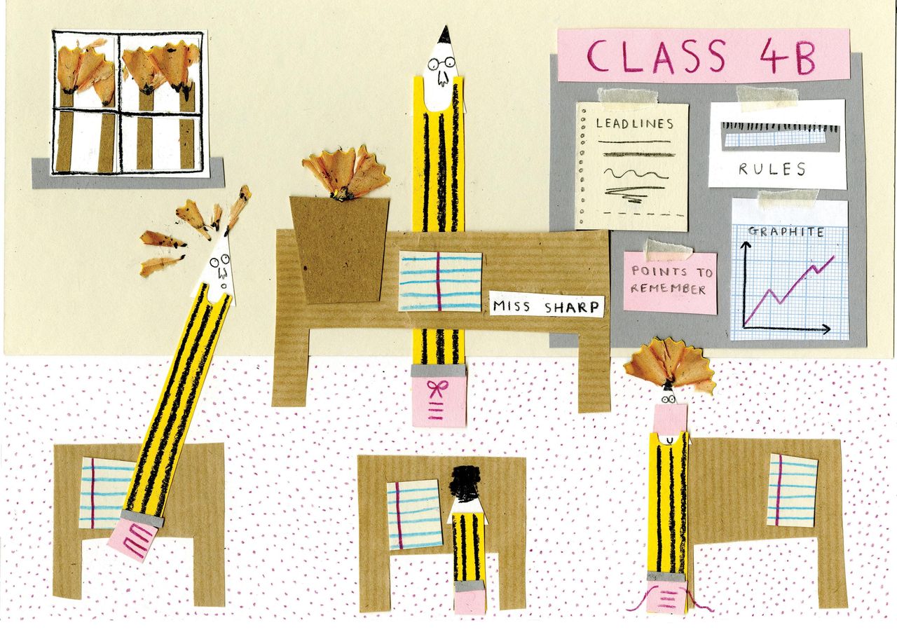Ella Kasperowicz: Pencils at School
