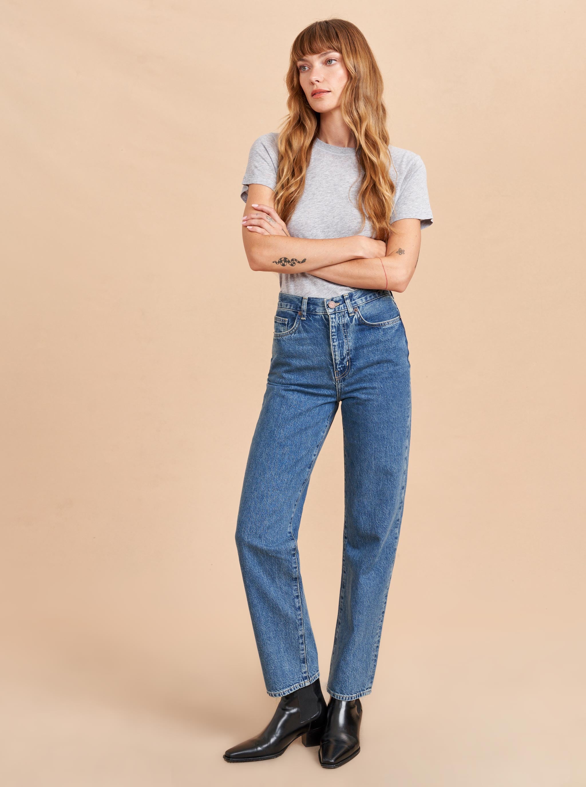 Mol High-Rise Straight Jean