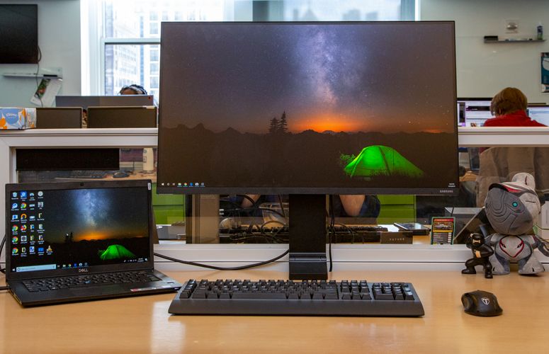 Samsung E Monitor Sr75 Full Review And Benchmarks Laptop Mag Samsung E Monitor Sr75 Full