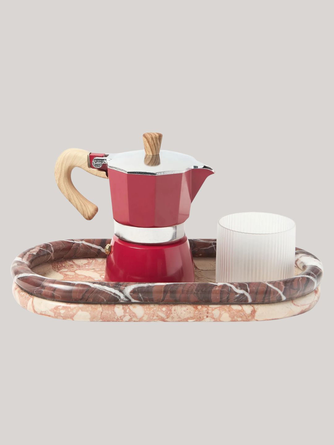 A two=toned marble tray from Westwing