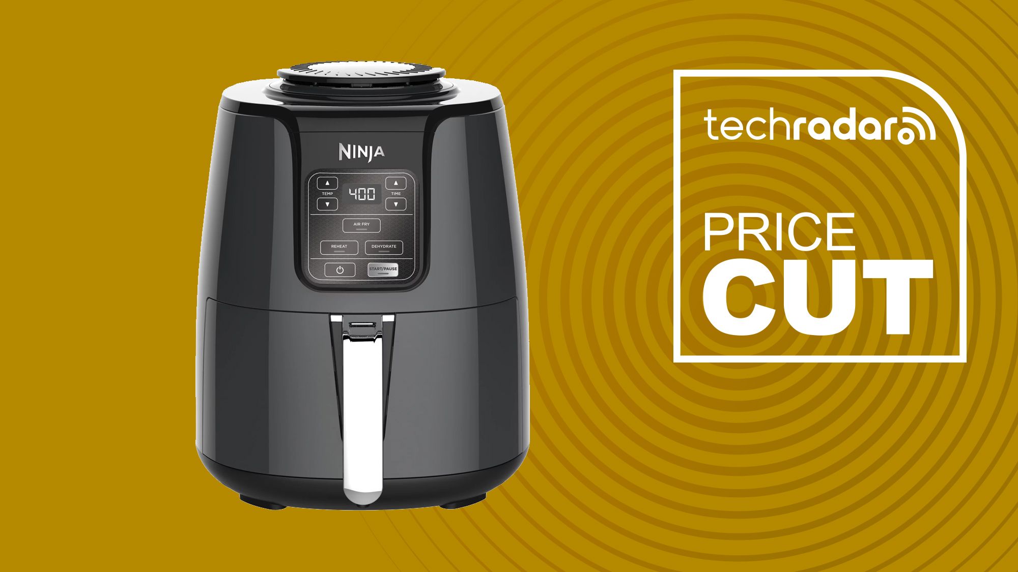 ​【希少/アメリカ購入】Ninja エアフライヤー AF100 4-QT 箱付き Ninja® AF100 4 Quart Air Fryer - Easy Quick Cooking with Crispy