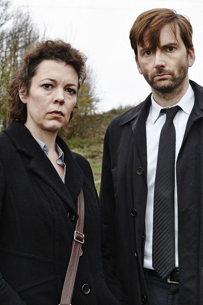 Olivia Colman and David Tennant in Broadchurch