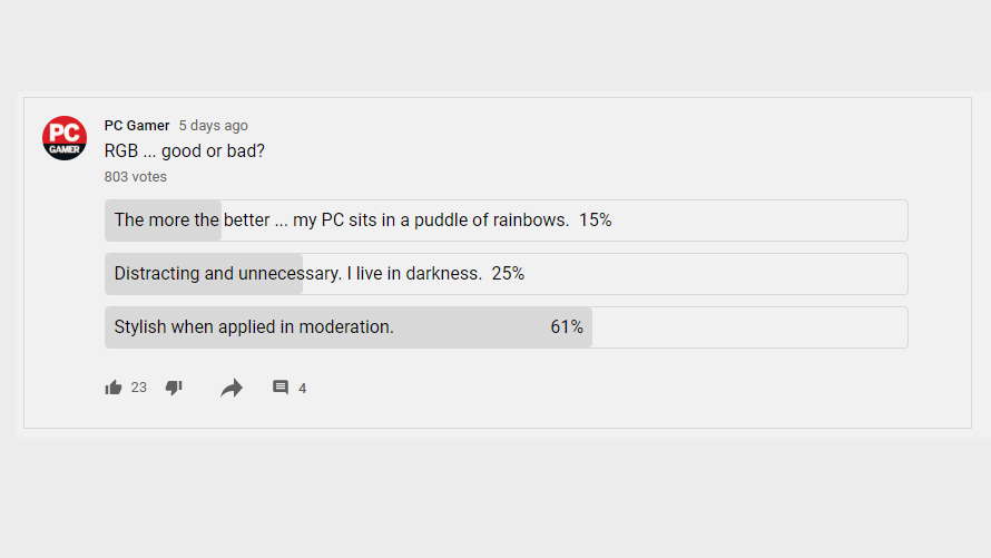 RGB poll