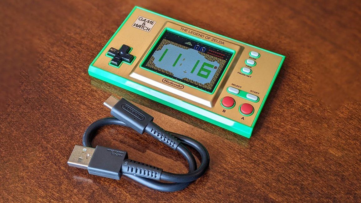 Zelda Game And Watch Charging Cable