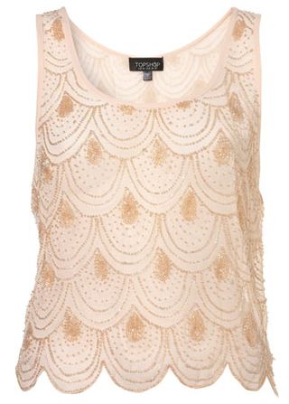 Topshop embellished top, Was £42, Now £25