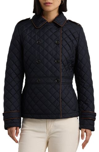 Double Breasted Quilted Jacket