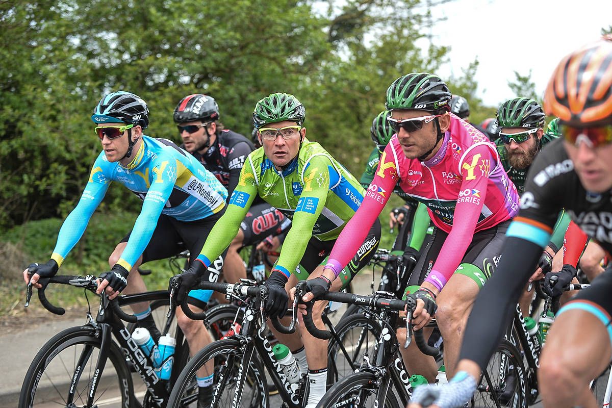 The jersey up fro grabs at the Tour de Yorkshire