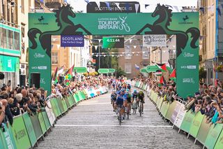 Paul Magnier wins opening stage at Tour of Britain in Kelso