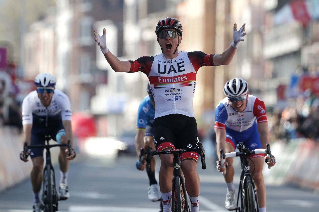 Tadej Pogačar wins the 2021 Liege Bastogne Liege