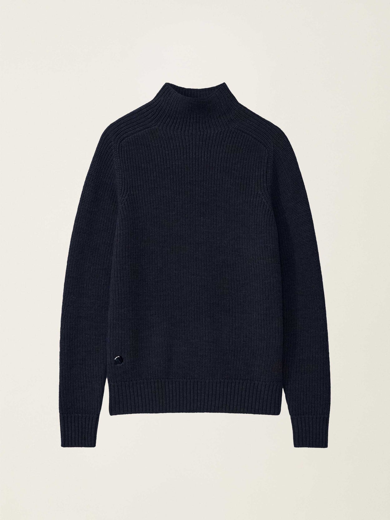 The Soft-Knit High Neck - Pacific Blue
