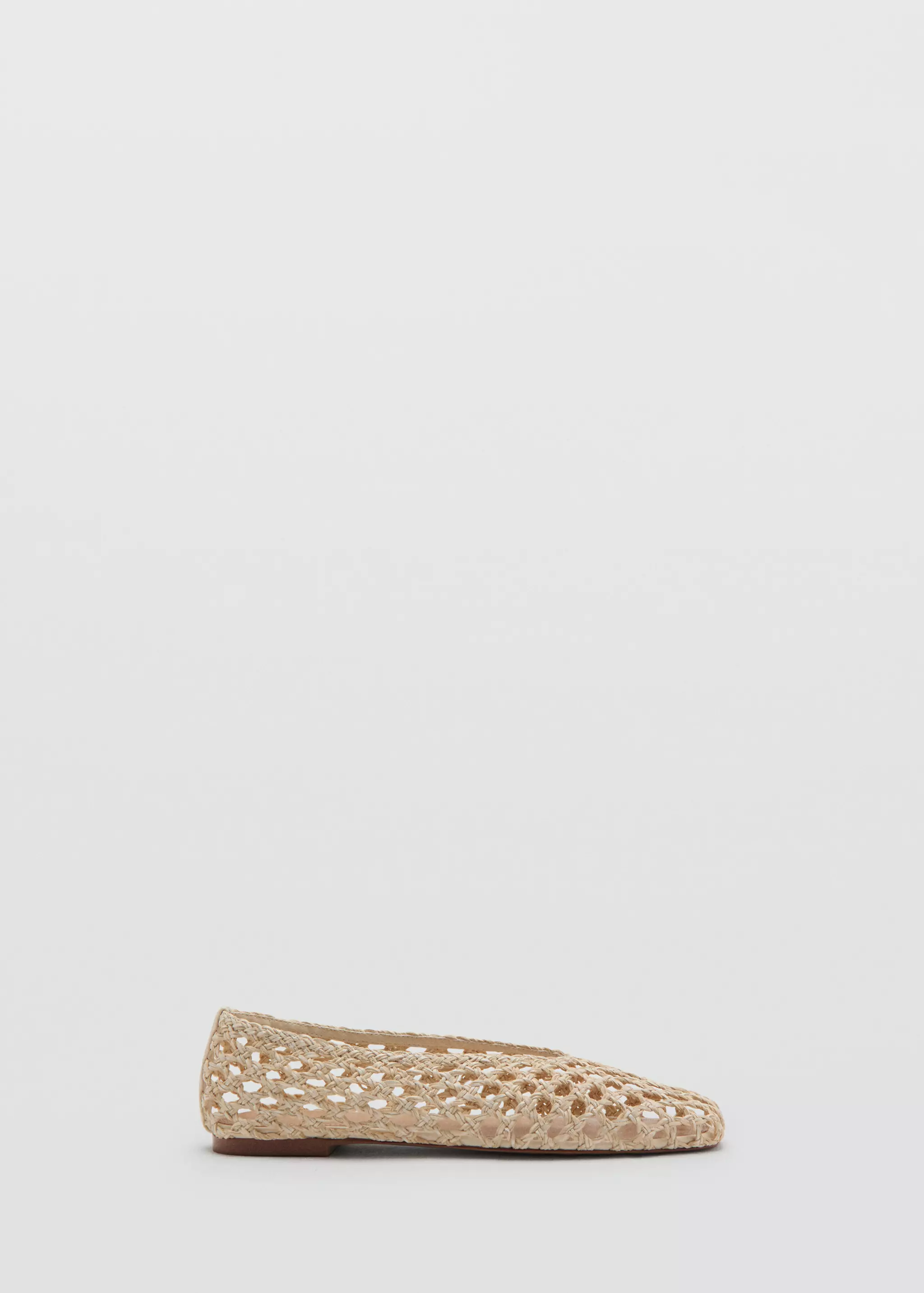 Braided Ballet Flat - Women | Mango Usa