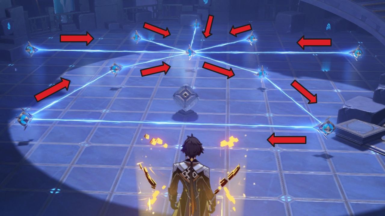 Genshin Impact Astral Puzzle 4 solution