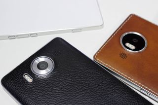 Mozo's leather covers for the Lumia 950