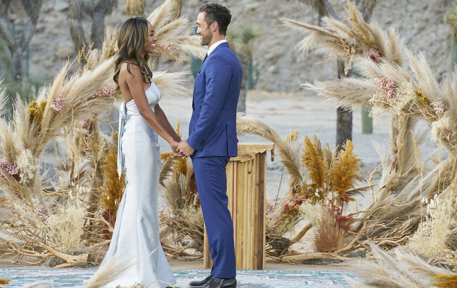 Tayshia Adams, Zac Clark on The Bachelorette