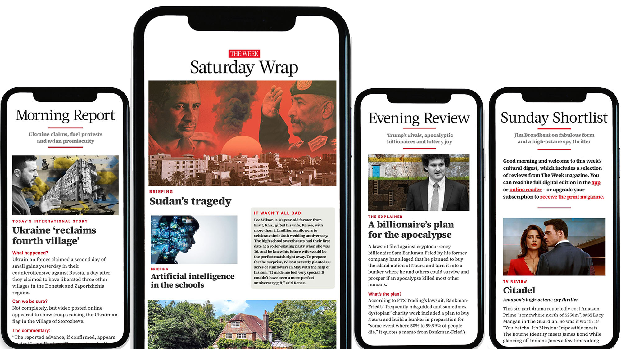 The Week's digital editions