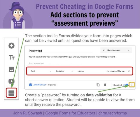 5 Ways To Prevent Cheating On Your Google Form Quiz Tech Learning