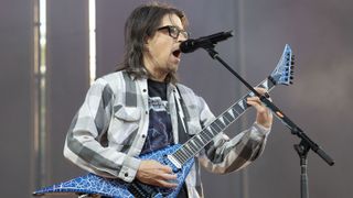 Rivers Cuomo (pictured onstage in 2022) invites TikTok guitarist Evan Marselli for live duet 