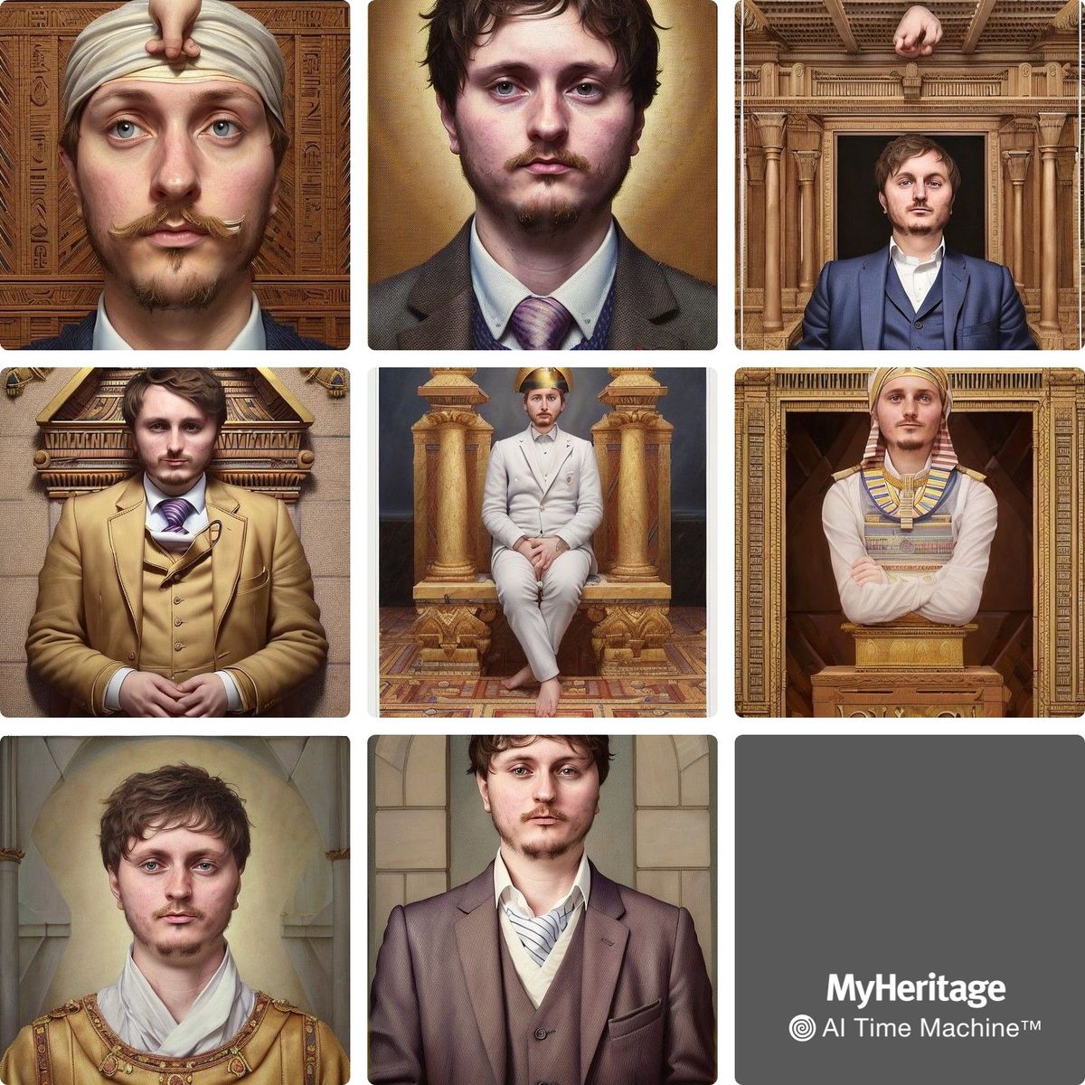 MyHeritage AI Time Machine