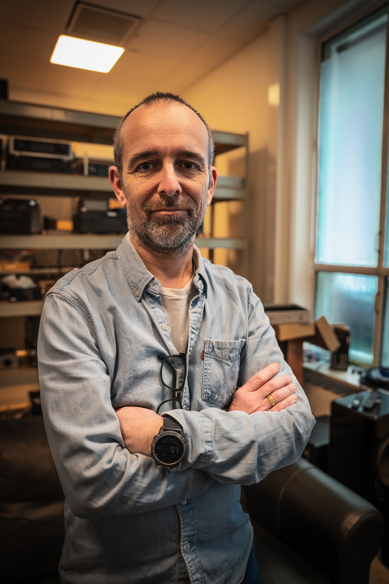 a headshot of Nilo Casimiro Ericsson, co-founder of audio software company Dirac