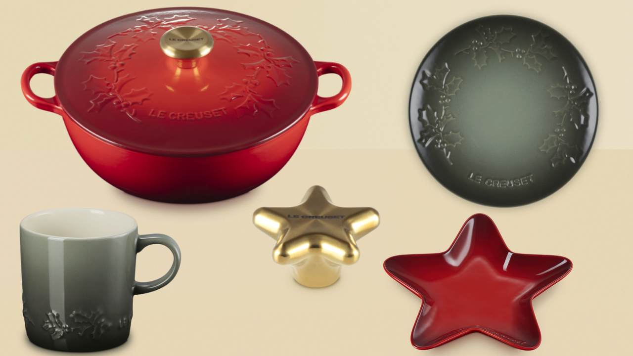 Le Creuset Holly collection