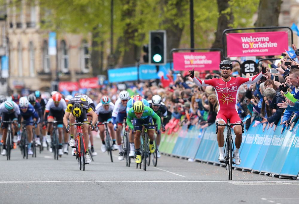 Nacer Bouhanni wins stage 2 at Tour de Yorkshire