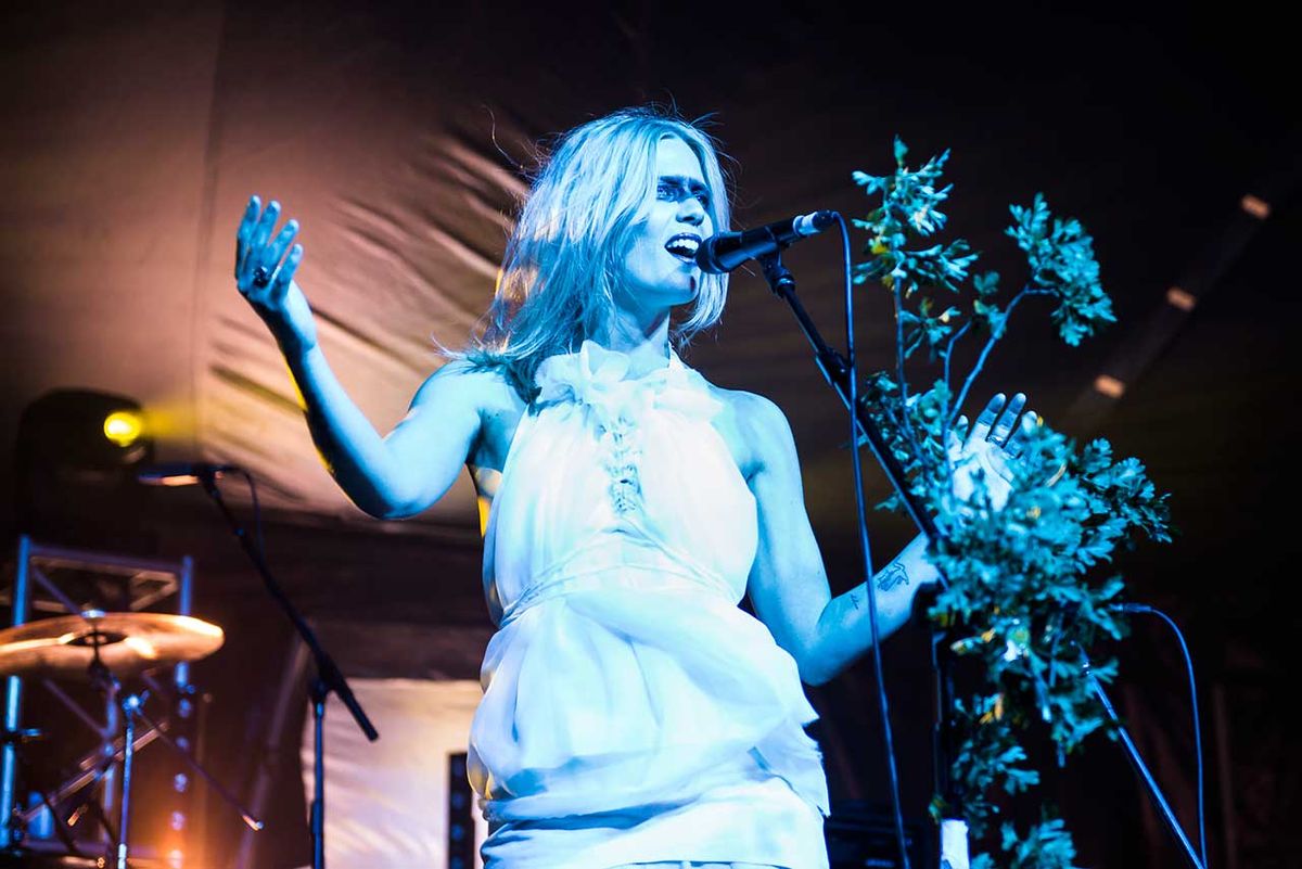 Myrkur at Download festival