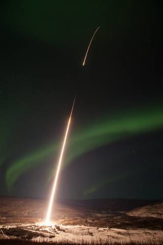 The last of three sounding rockets aimed at studying auroras blasted off March 2 at 2:50 a.m. EST (0750 GMT) from the Poker Flat Research Range in Alaska.