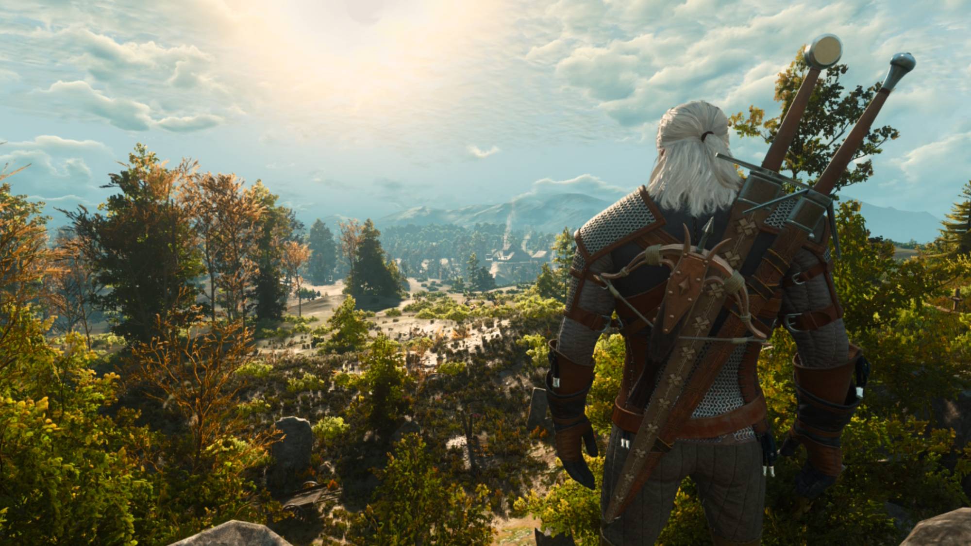 The Witcher 3: Wild Hunt &ndash; Remastered screenshot taken on Nintendo Switch 2