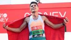 Junior doctor Phil Sesemann finished seventh on his marathon debut 