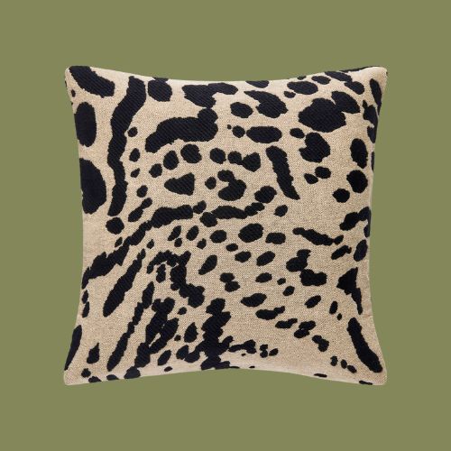 ARKET, Cushion Cover 50x50 Cm &amp;ndash; Beige/black &amp;ndash; Homeware &amp;ndash; Arket Gb