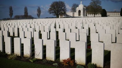 Graves from the First World War in Belgium