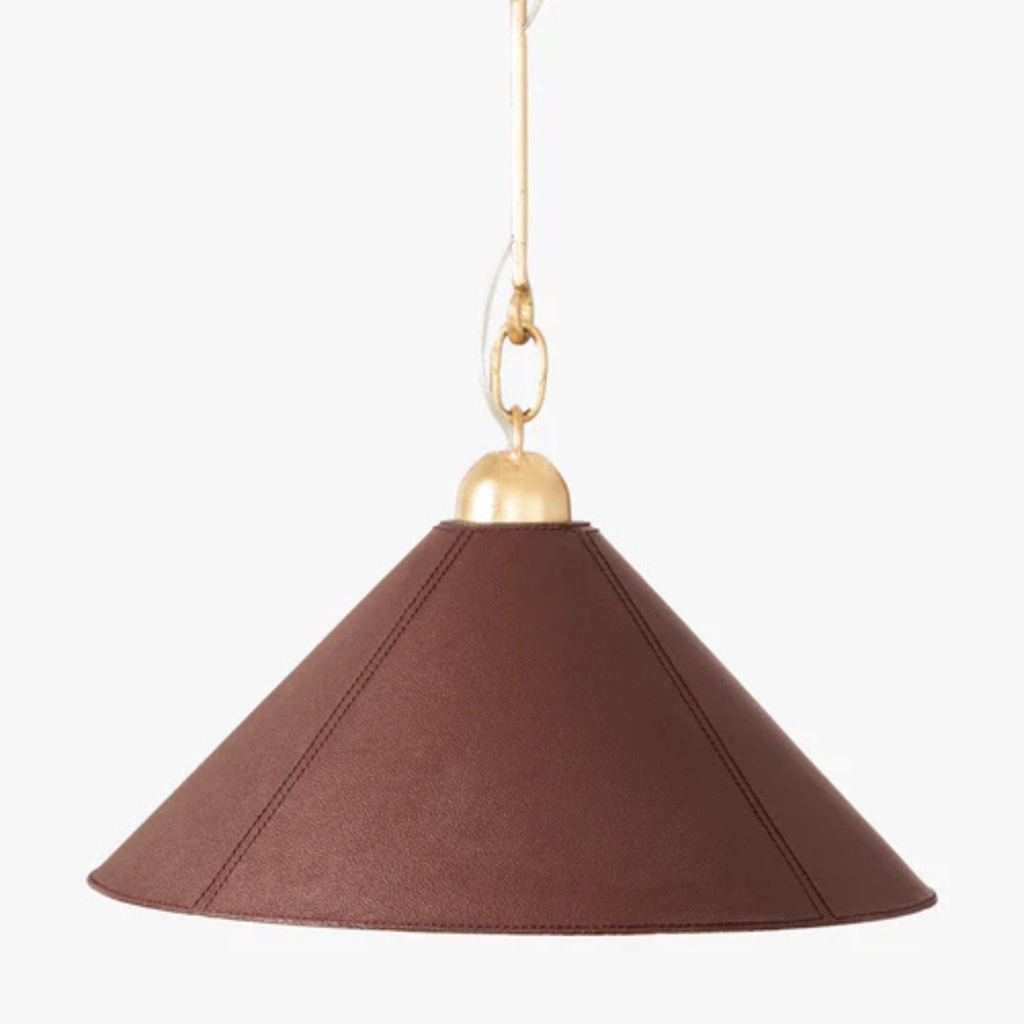 Burgundy red pendant