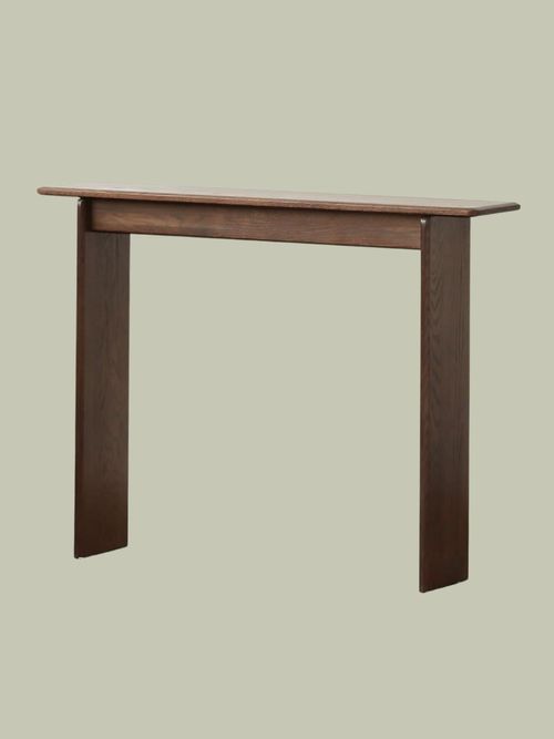 Solid Wood Minimal Console Table 