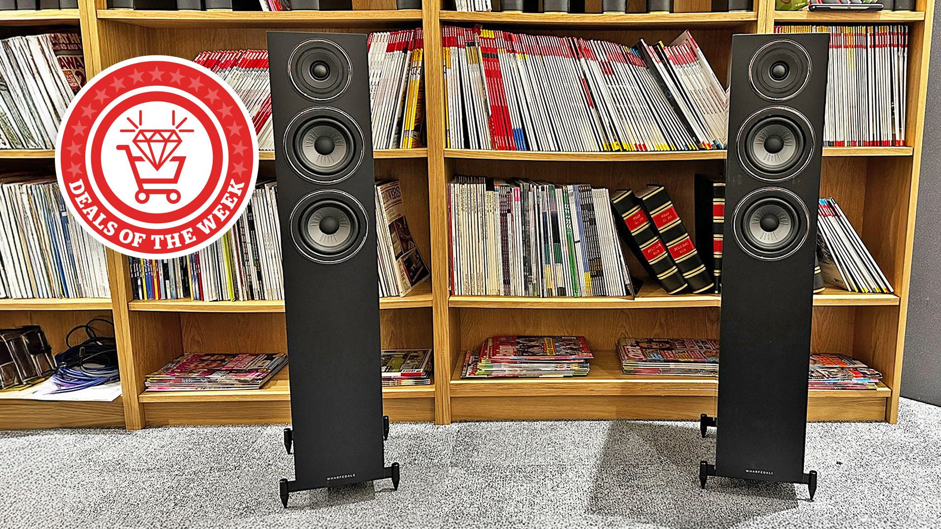 Our deal experts have found stunning savings on five-star floorstanders, great value TVs and newly-reviewed projectors