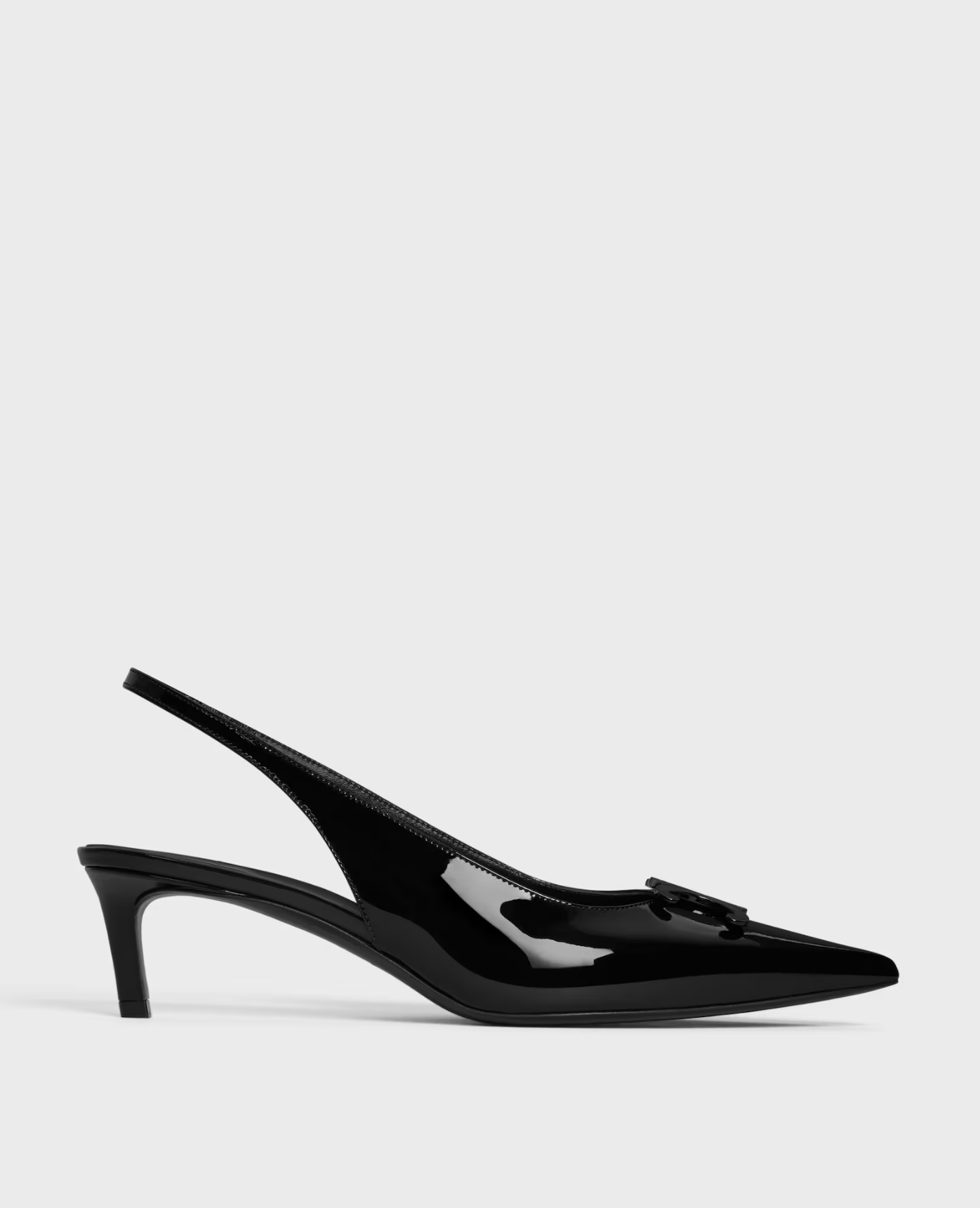 Celine, Slingback Alma in Patent Calfskin
