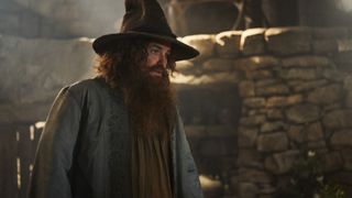 Rory Kinnear as Tom Bombadil in The Rings of Power season 2.