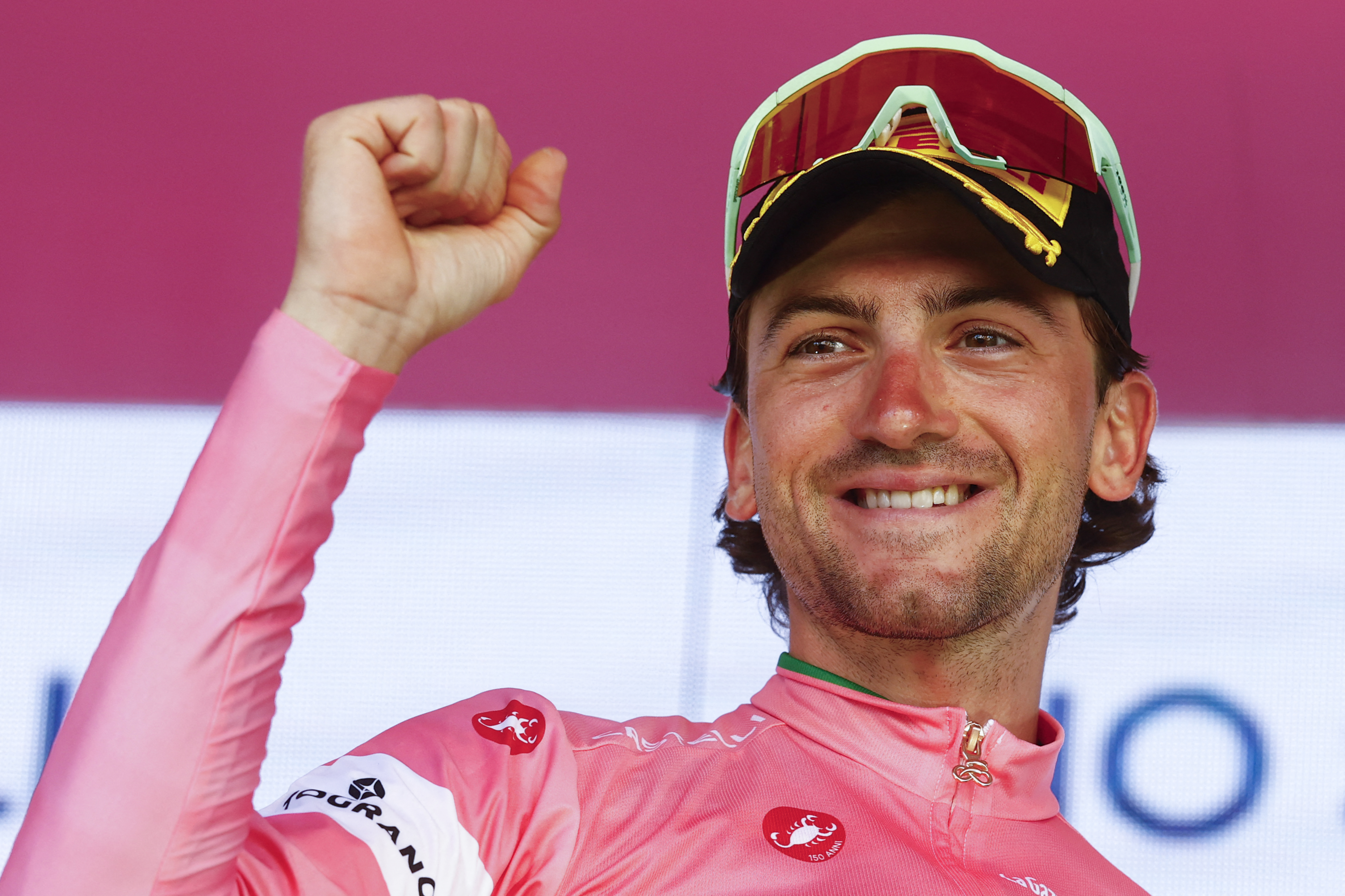 Giulio Ciccone in pink