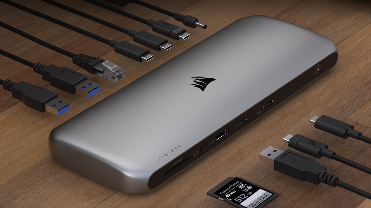 Corsair TBT200 Thunderbolt 4 Dock review