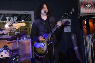 Ilan fronting The New Regime in Austin, Texas on March 18, 2016