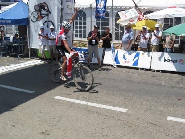 Lukas Fl&uuml;ckiger (Switzerland), happy with second