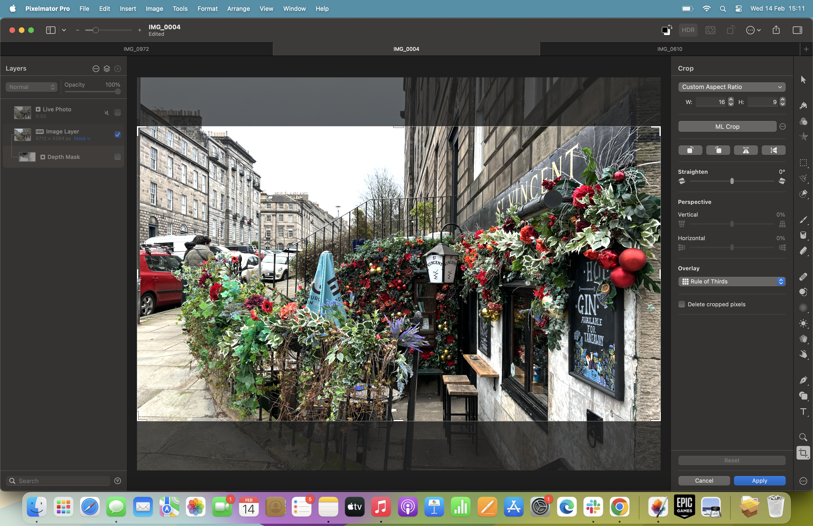 Pixelmator Pro on Mac