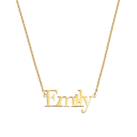 Abbott Lyon, Editorial Name Necklace ( $88|£62.10)