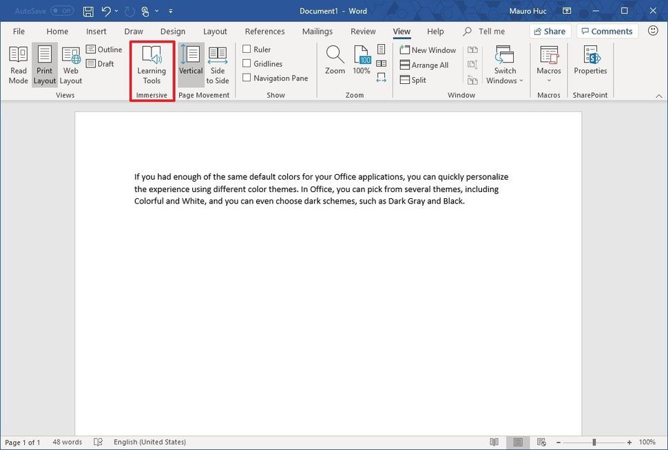 How to use Learning Tools in Microsoft Word | Windows Central