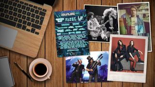 Download poster plus pictures of Led Zeppelin, Steven Wilson, Guns N' Roses and Larkin Poe