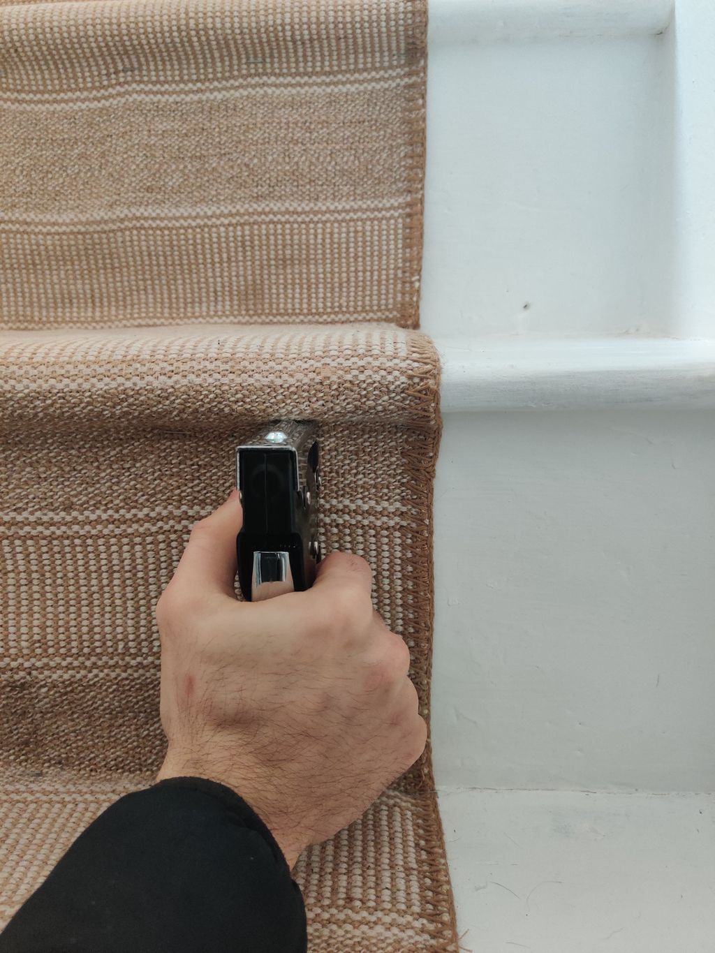 Use this Ikea doormat hack to make a stair runner for £20 Real Homes