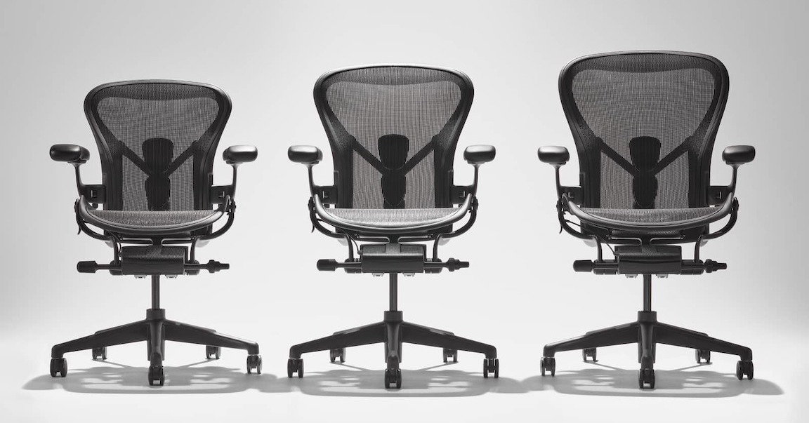 Herman Miller Aeron sizes