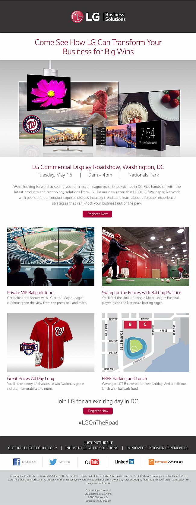 LG Presents the D.C. Roadshow